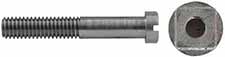 Flash Guard Screw & Nut
for Investarms: Bridger, Gemmer, Hawken flintlocks, Lyman Great Plains Rifle.
3.5-.6mm thread, inside mounting screw with square nut.